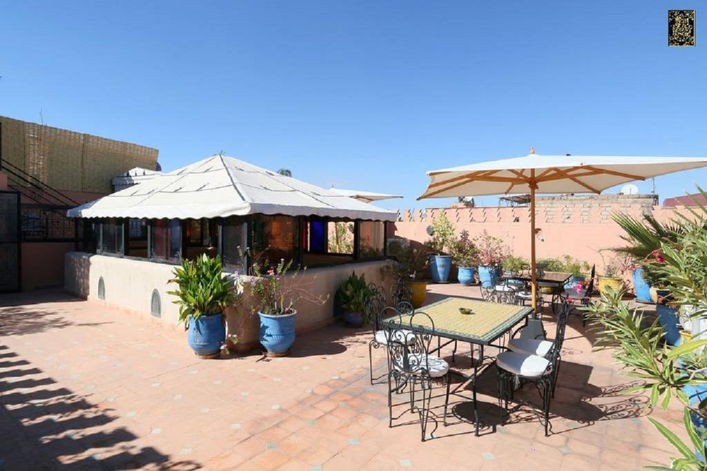 Riad Araba Felice Marrakesh Bagian luar foto