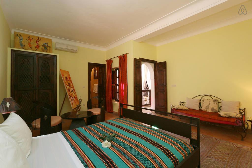 Riad Araba Felice Marrakesh Bagian luar foto