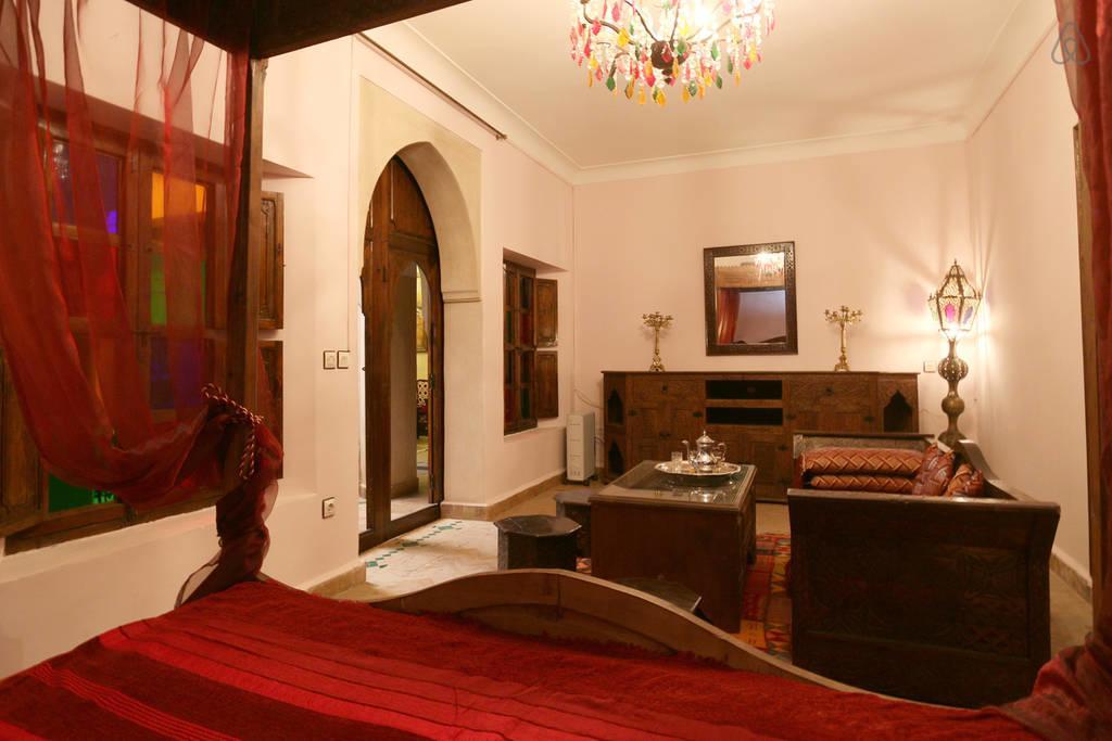 Riad Araba Felice Marrakesh Bagian luar foto