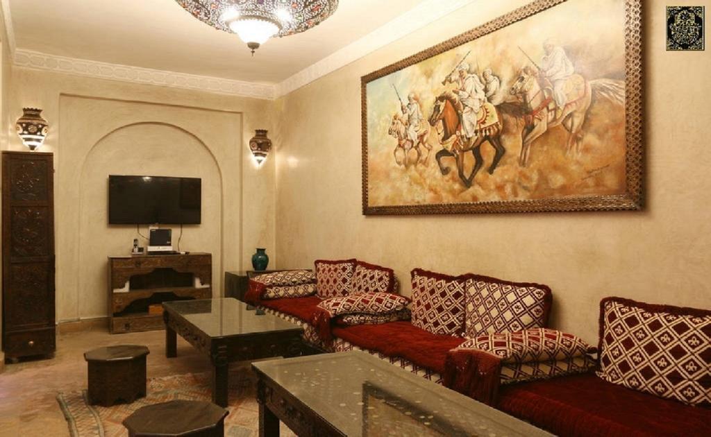 Riad Araba Felice Marrakesh Bagian luar foto